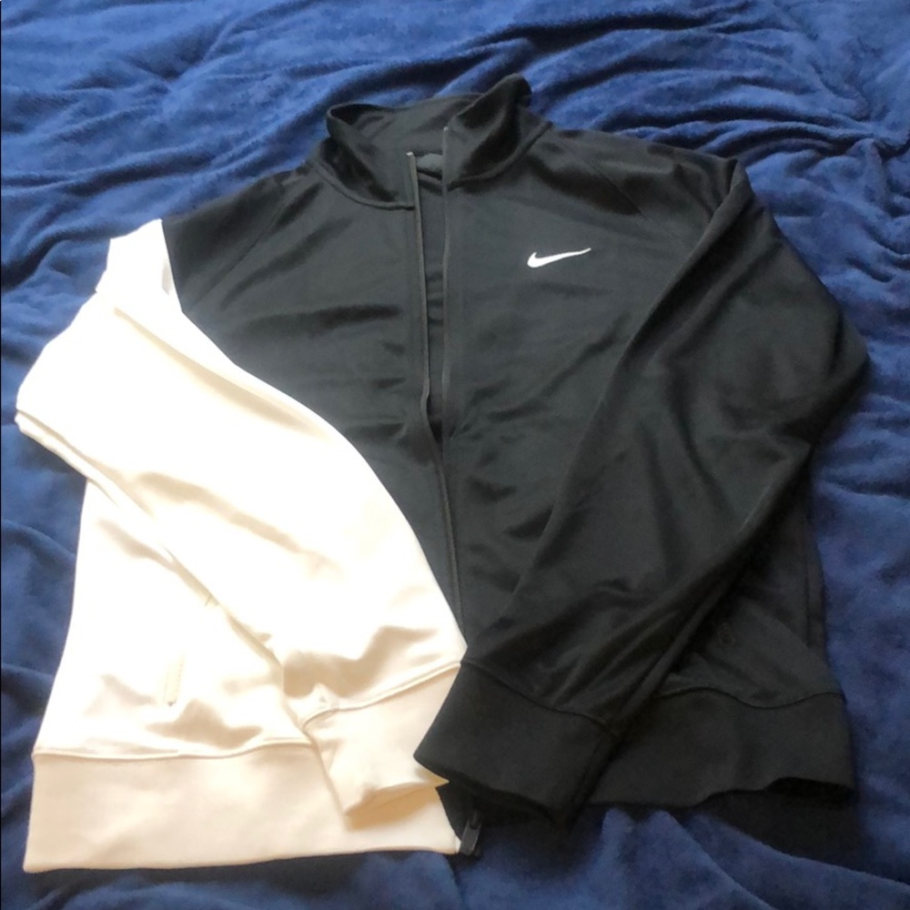 Black/white Nike Jacket